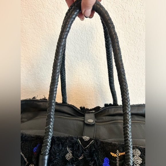 Anthropologie ibBan Jacktote Carpet Beaded Bag - Picture 6 of 10